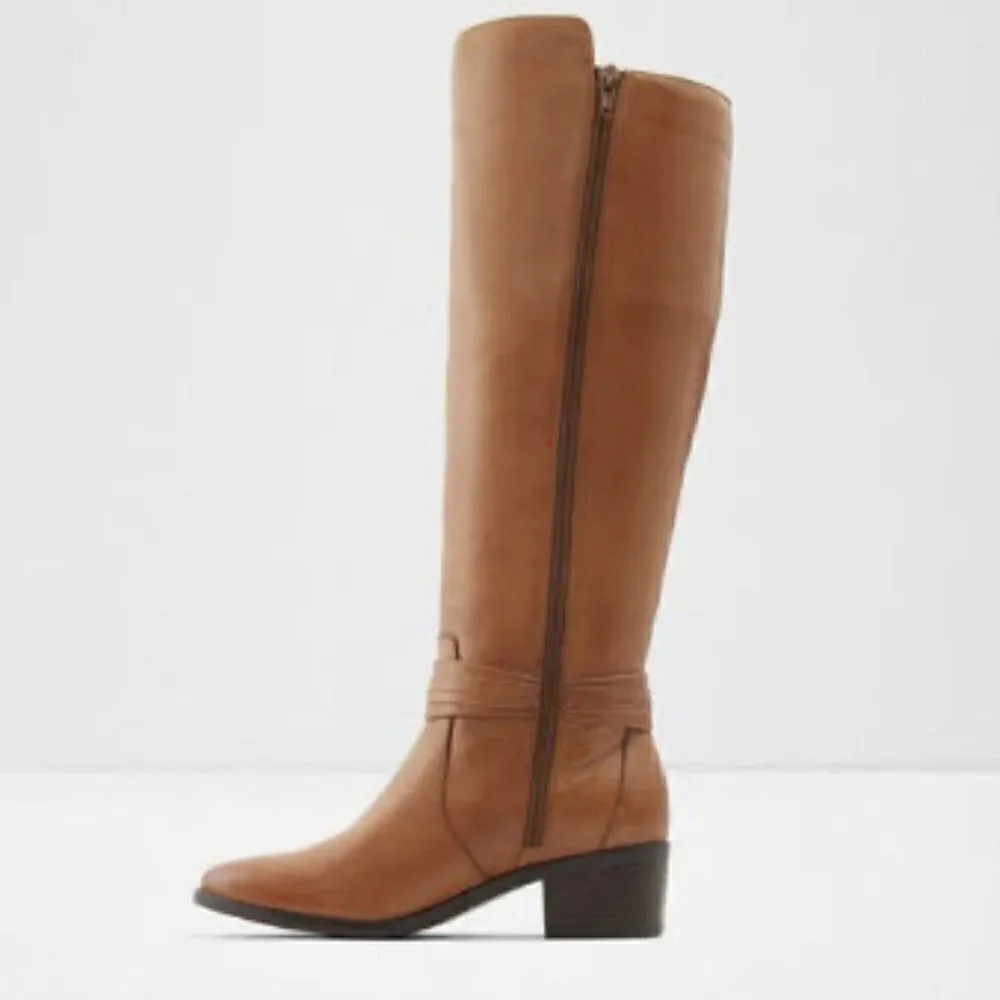 Aldo ‘Amby’ Knee-high Boot – Block Heel  - Sz 8.5